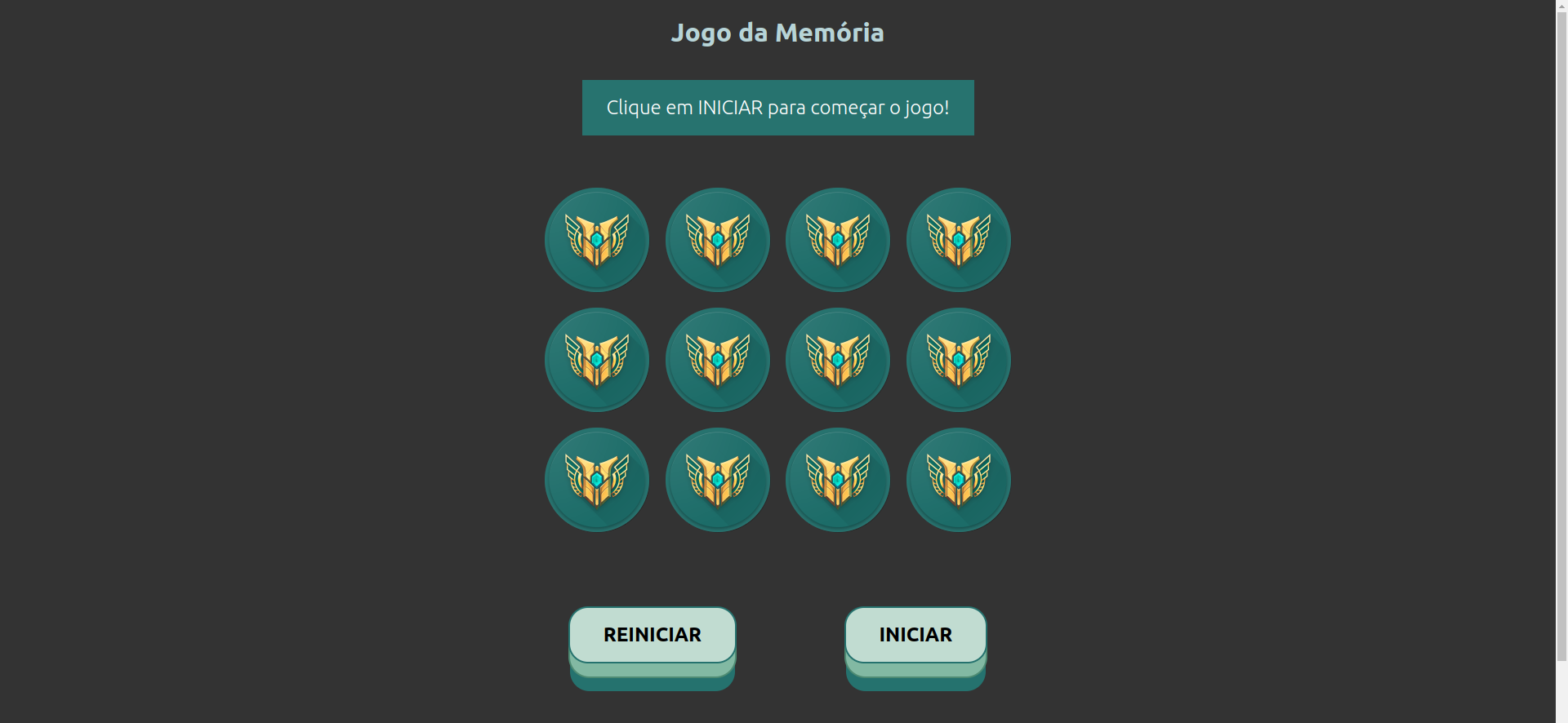 Jogo da Memória Educativo Imagem